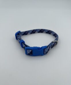 Black and Blue Dog Collar