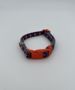 Red and Blue Dog Collar