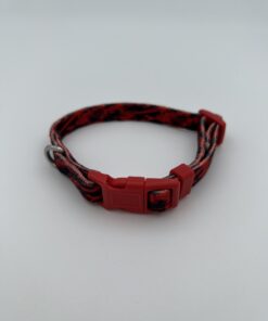 Red and Black Dog Collar